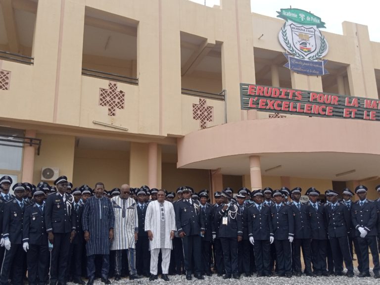 Burkina: l’Académie de Police livre la cuvée de sa 5ème promotion baptisée «Unité».