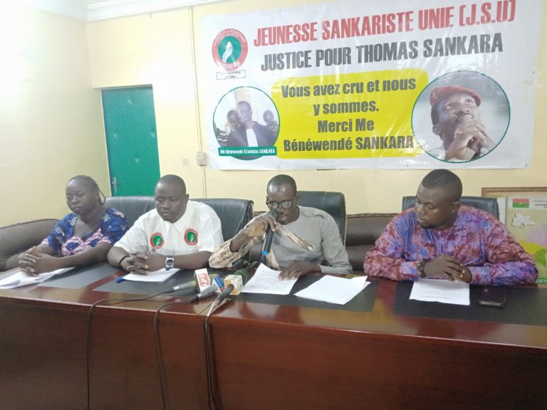 Jeunesse et idéologie: la JSU l’OSC des jeunes qui prônent les valeurs de Thomas Sankara.