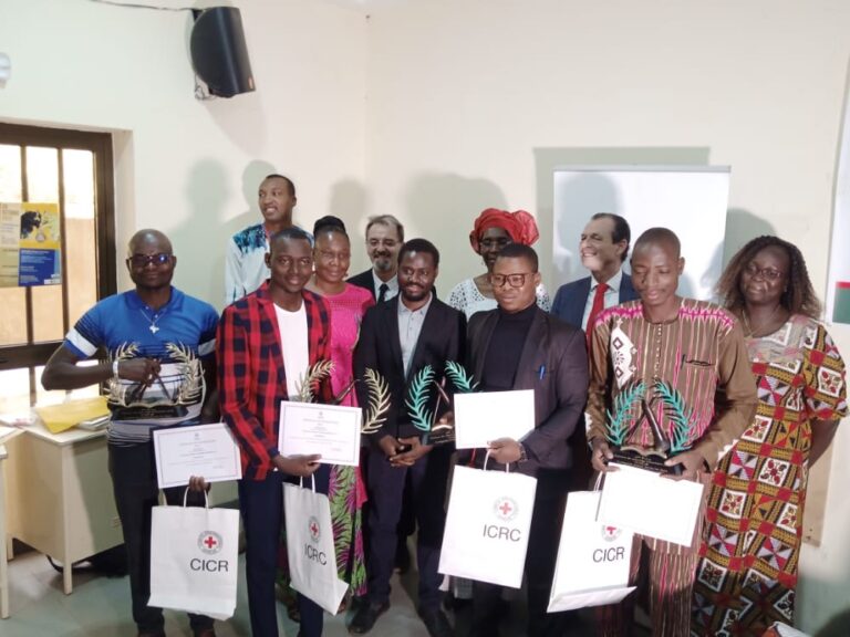 Humanitaire et crise sécuritaire: CICR-Burkina récompense les meilleurs reporters humanitaires