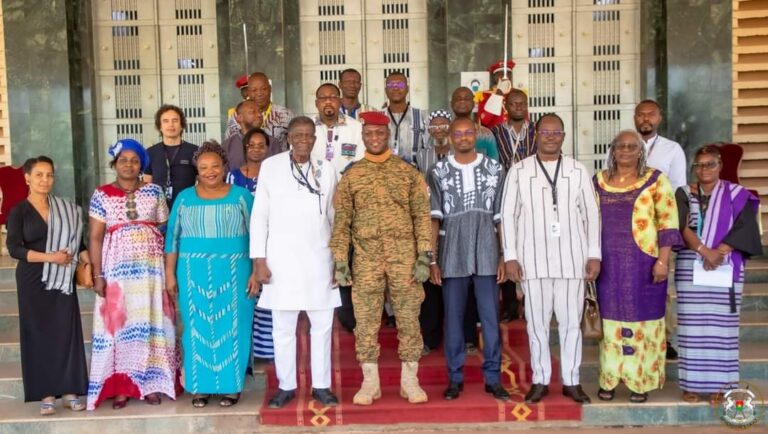 FESPACO 2023 : des cinéastes reçus par le Président de la Transition