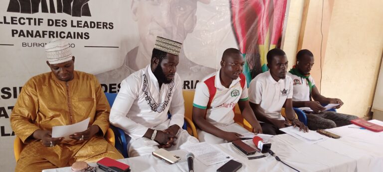 Burkina : le Collectif des Leaders Panafricain (CLP) en collaboration avec les OSC du Burkina annonce une marche meeting, le samedi 06 mai prochain à la place de la révolution