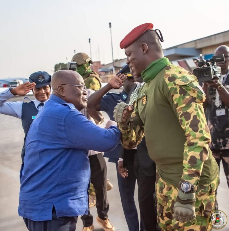 Coopération Burkina Faso/Ghana: le Président Nana AKUFO-ADDO à Ouagadougou
