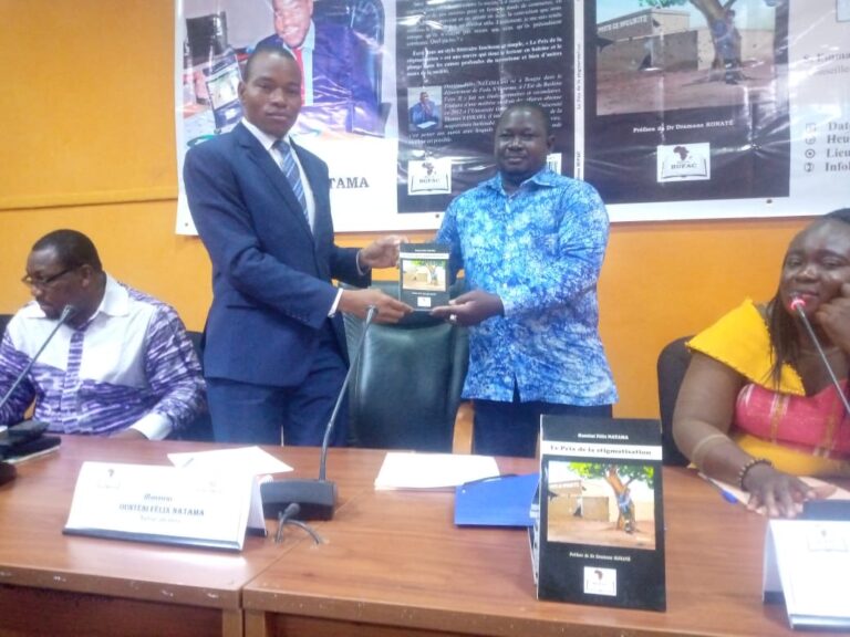 Littérature burkinabée : « Le Prix de la stigmatisation », le tout 1er roman d’Ounteni Félix NATAMA, l’écrivain Magistrat burkinabé