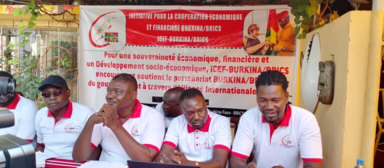 Burkina : les responsables de ICEF-Bukina/BRICS proposent une nouvelle forme de collaboration économique aux autorités de la transition