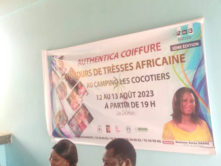 Mode et culture africaine : la 3e édition du Concours de tresse africaine, c’est pour ces 12 et 13 août 2023 à Ouagadougou