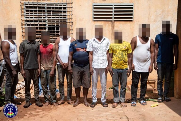 Lutte contre la criminalité urbaine : Une dizaine de malfrats mis aux arrêts par la Police Nationale à Ouagadougou