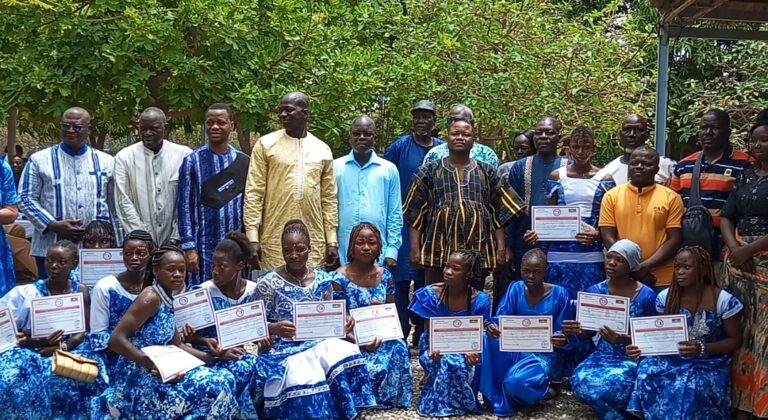 Koubri, Centre Professionnel Bark-Buudu : clap de fin pour la 5e promotion, parchemins en main et espoir en bandoulière