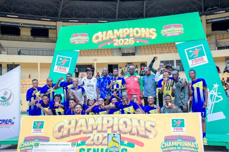 Handball / Championnat national 2025-2026 : l’AS Douanes s’offre le sacre national, l’AS LONAB reine chez les dames